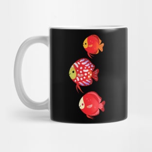 Red discus Mug